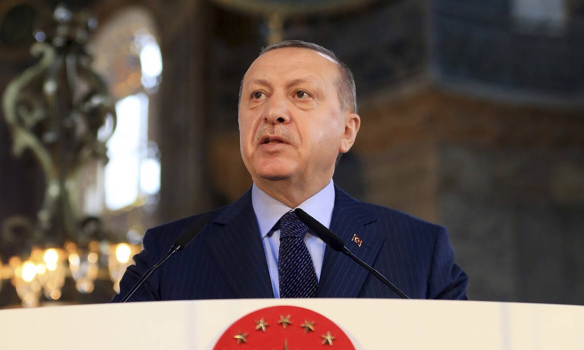 Ερντογάν: Οι επικρίσεις για την Αγία Σοφία επίθεση στα κυριαρχικά μας δικαιώματα