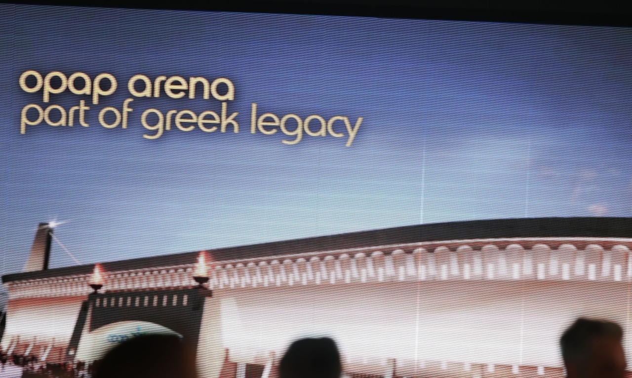 AEK: Και εγένετο ΟΠΑΠ Αρένα (video+photos)