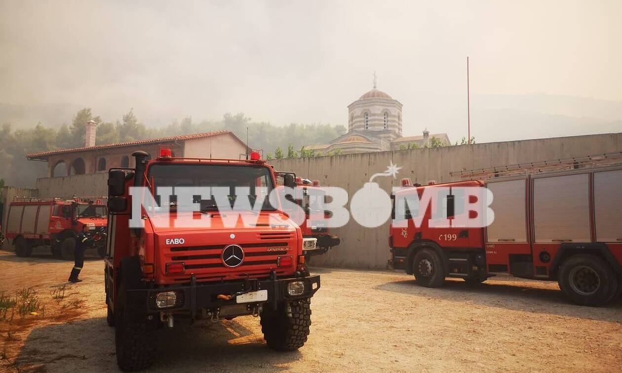 Φωτιά - Κεχριές: Εκκενώνεται το Σοφικό - Σε κατάσταση έκτακτης ανάγκης η αν. Κορινθία