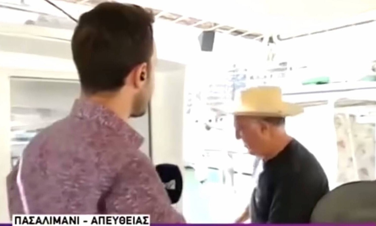 Απίστευτη ατάκα στον ΑΝΤ1: «Χαιρετώ τους πιο κα@@@@@ς δημοσιογράφους» (video)