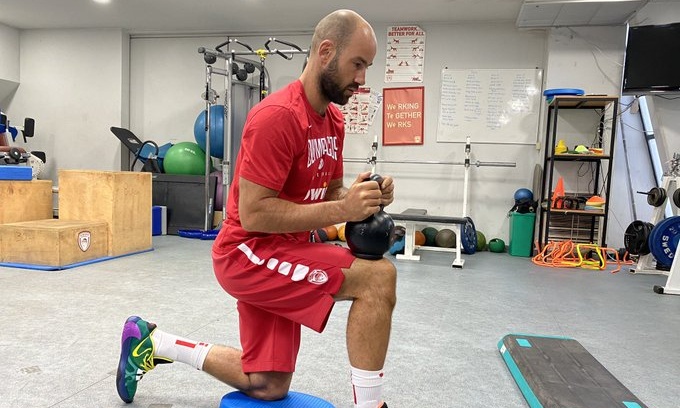 Ολυμπιακός: Επέστρεψε στο ΣΕΦ ο Σπανούλης