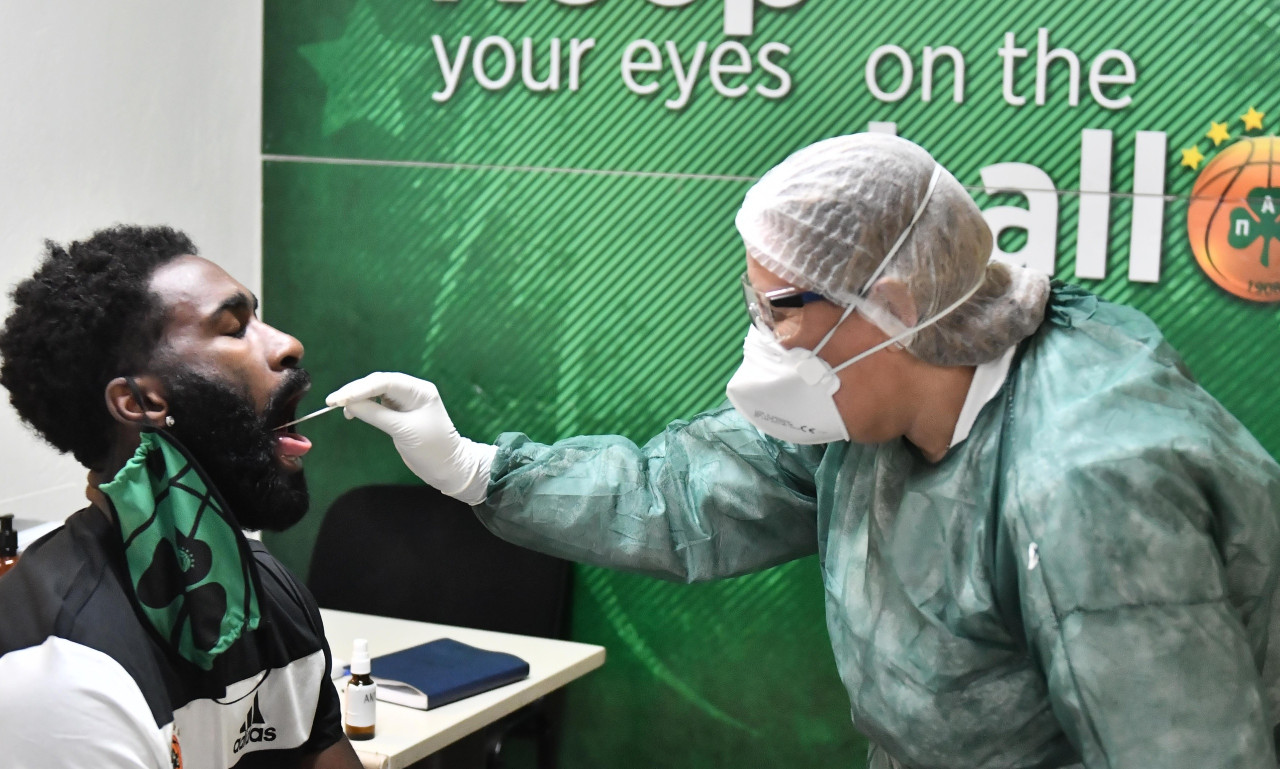 Παναθηναϊκός ΟΠΑΠ: Πέρασαν από τέστ για τον κορονοϊό οι «πράσινοι» (photos)