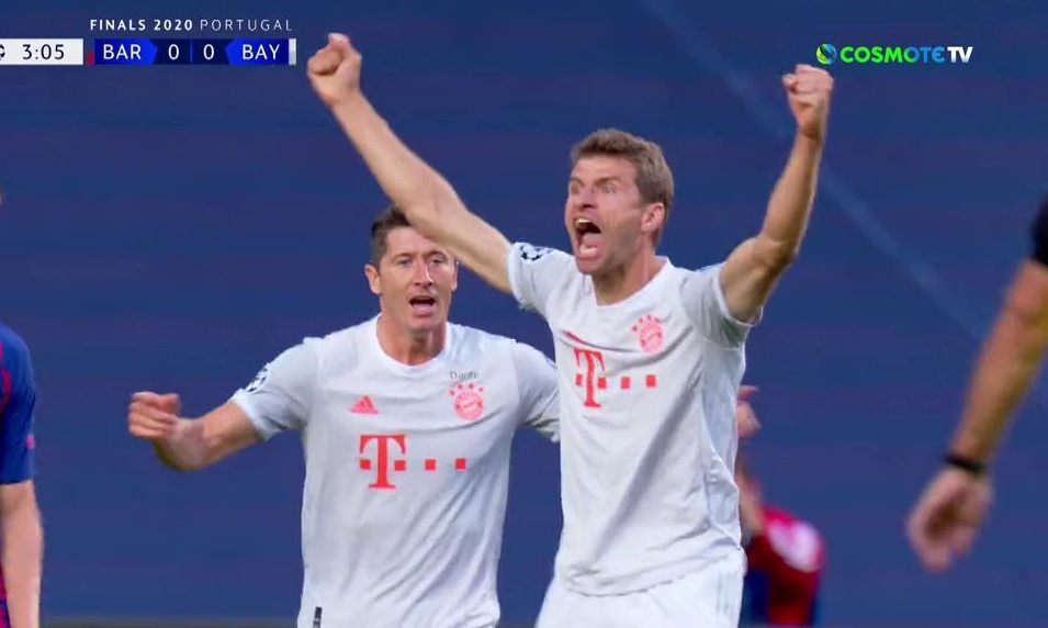 Μπαρτσελόνα-Μπάγερν Μονάχου: Δυο γκολ σε επτά λεπτά κι όλα από την αρχή! (videos+photos)