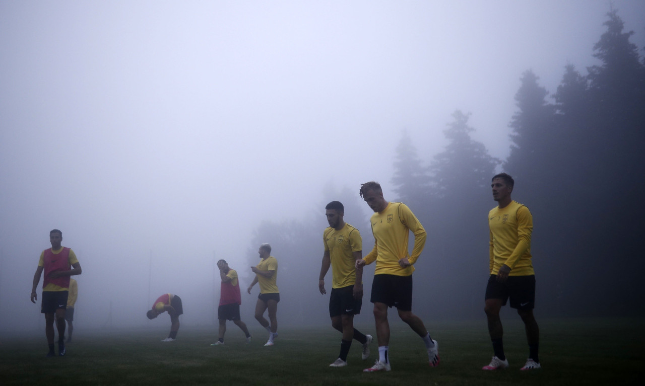 Άρης: Με ομίχλη και Γκανέα η προπόνηση (photos)