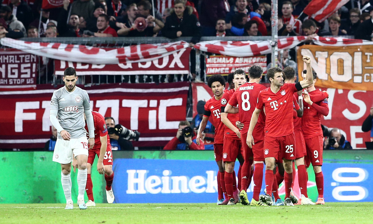 Champions League: «Στηρίζει» την Μπάγερν Μονάχου ο Ολυμπιακός