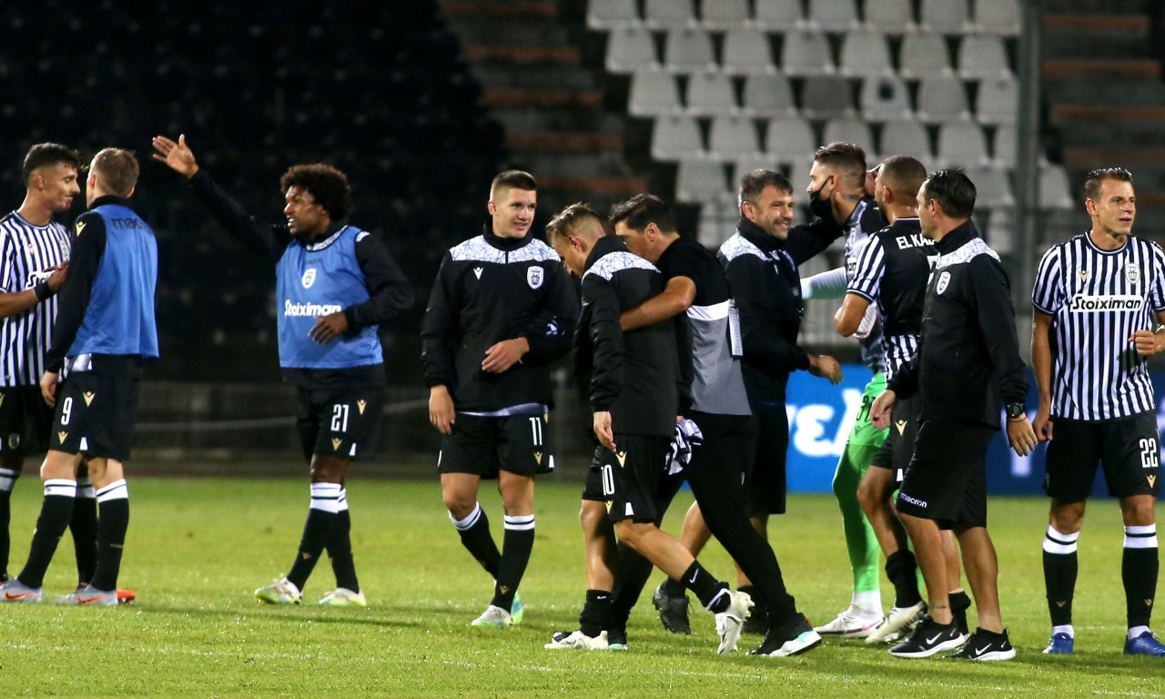 ΠΑΟΚ-Μπεσίκτας: Η χαρά του Σαββίδη (photos)