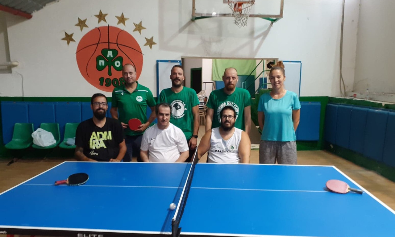 Πινγκ πονγκ: Γράφει ξανά ιστορία ο Παναθηναϊκός ΑμεΑ