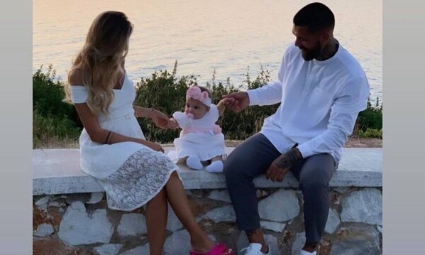 Βάφτισε την κόρη του ο Κολοβός (pics)