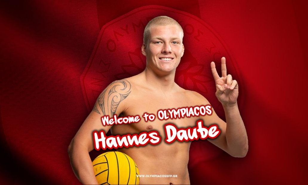 Πόλο: Ο 20χρονος περιφερειακός, Χανς Ντάουμπε είναι ο δεύτερος Αμερικανός του Ολυμπιακού!