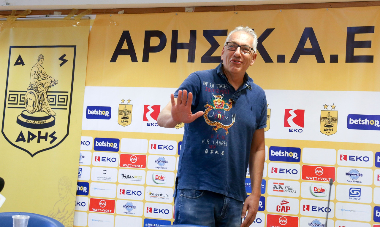 Άρης: Η αισιοδοξία του Αρβανίτη