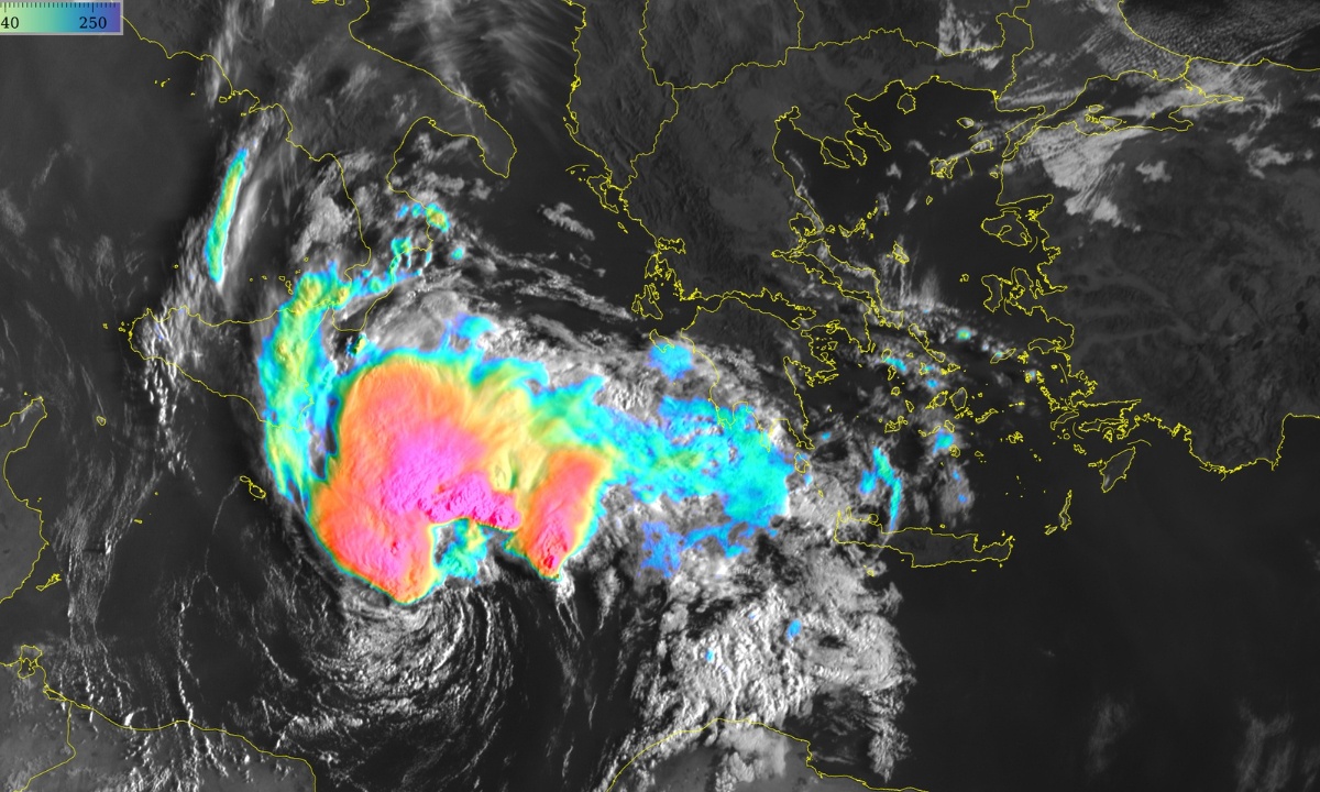 Κακοκαιρία Ιανός: Βάφτιση και έκτακτη προειδοποίηση από το Meteo...
