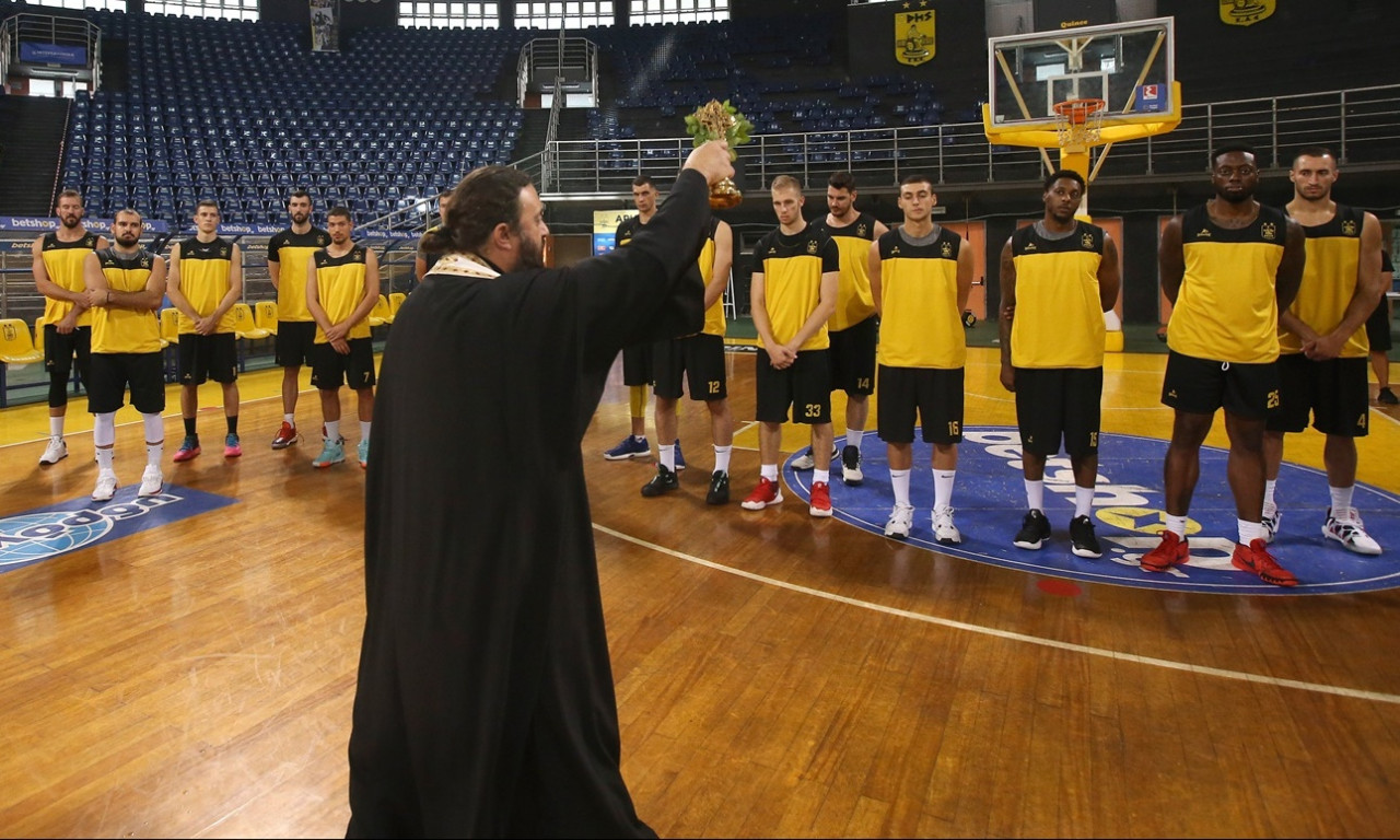 Άρης: Αγιασμός  στο Αλεξάνδρειο