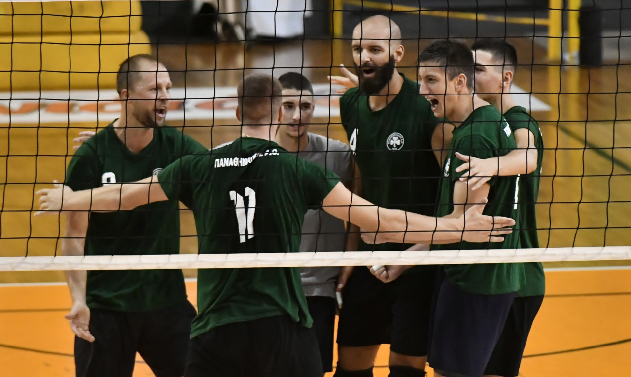 Βόλεϊ: Φιλική νίκη για τους Πρωταθλητές του Παναθηναϊκού επί του Μίλωνα