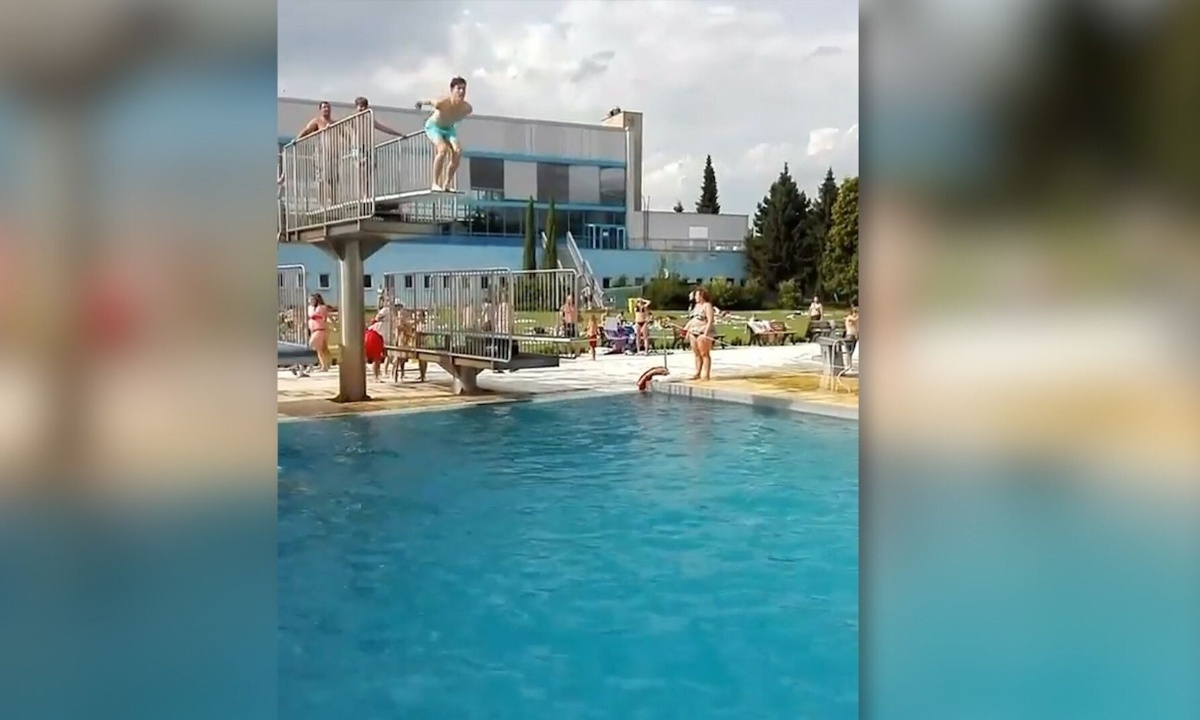 Νεαρός θέλει να εντυπωσιάσει από βατήρα! Δεν φανταζόταν τι θα ακολουθήσει...