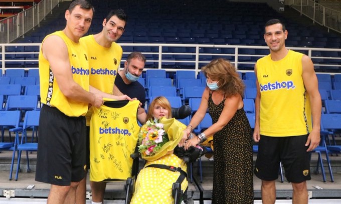 ΑΕΚ: Το δώρο στην Μυρτώ