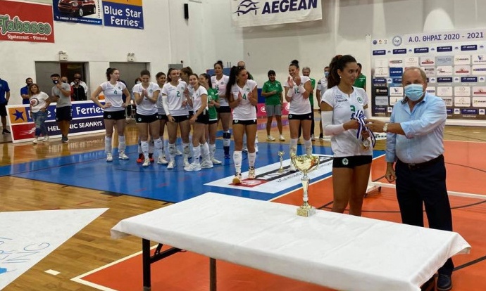 Βόλεϊ: Το τρόπαιο στα «Νομίκεια 2020» για 4η χρονιά στα… φίνα κορίτσια του Παναθηναϊκού!
