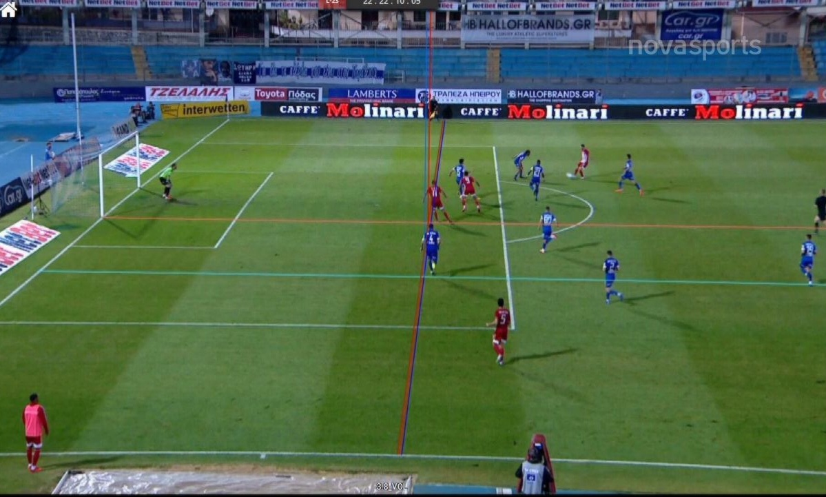 ΠΑΣ Γιάννινα - Ολυμπιακός: Το γκολ του Χασάν που ακυρώθηκε (photos+video)