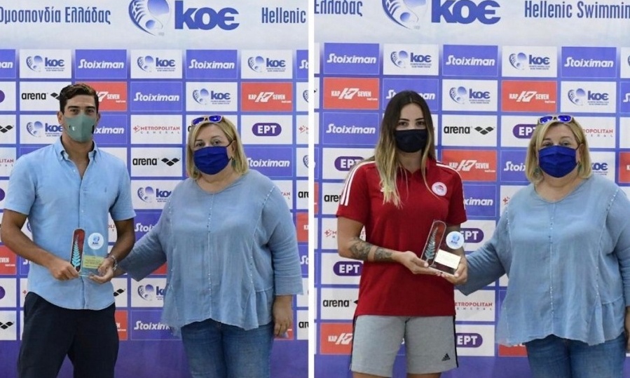 Πόλο: Βραβεύτηκαν οι κορυφαίοι αθλητές στα πρωταθλήματα Α1 Ανδρών και Α’ Γυναικών (photos)