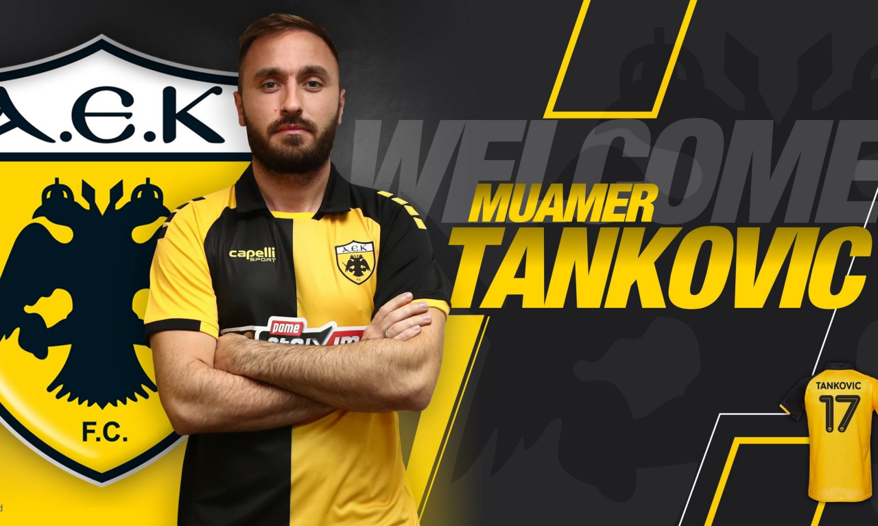 ΑΕΚ: Στα «κιτρινόμαυρα» ο Τάνκοβιτς έως το 2024 (photos+video)