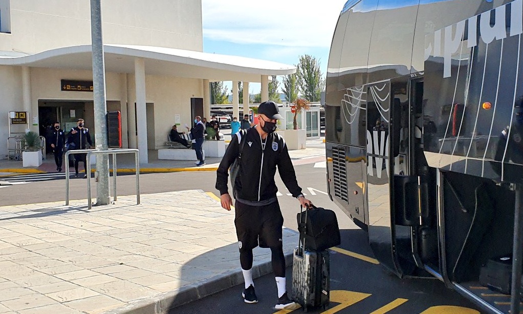 ΠΑΟΚ: Έφτασε στη Γρανάδα (photos)