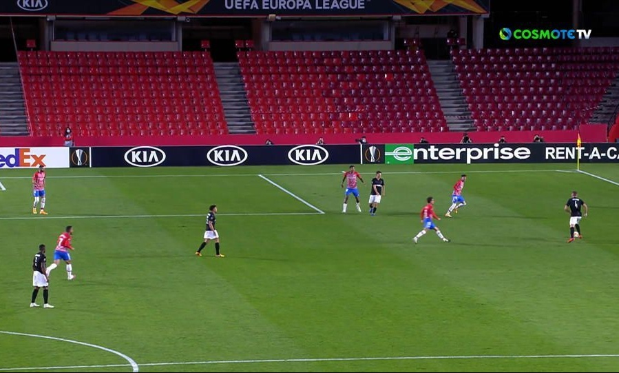 Γρανάδα-ΠΑΟΚ: Η κεφαλιά του Βαρέλα και το δοκάρι του Σβαμπ (photos+video)