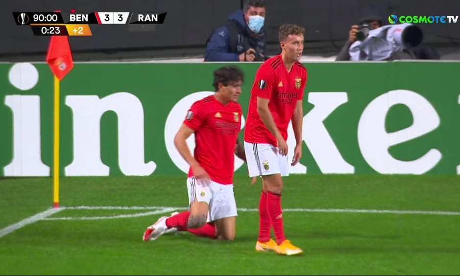 Europa League - 4ος όμιλος: Ηρωική ισοπαλία για Μπενφίκα (videos)