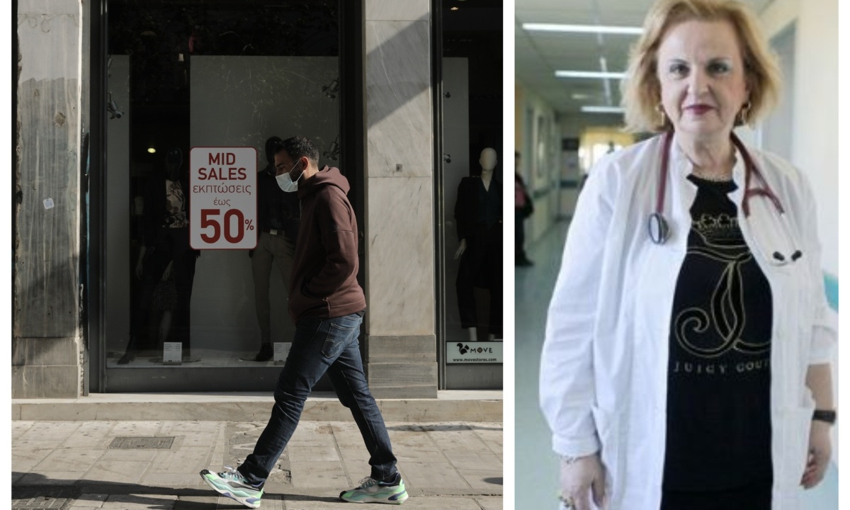 Παγώνη: Ανοιχτό το ενδεχόμενο και νέου lockdown - Ξεχάστε το ρεβεγιόν