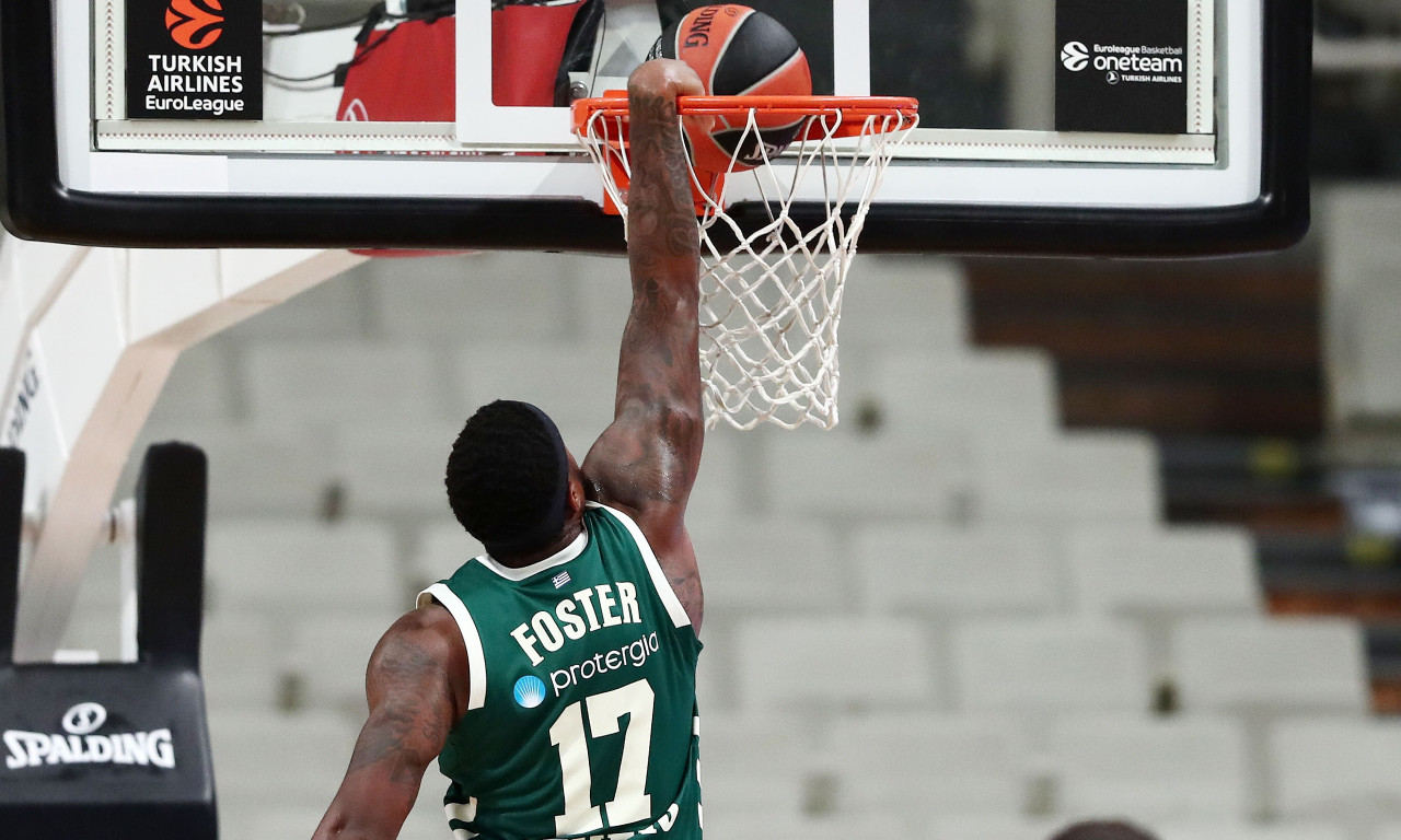 Παναθηναϊκός ΟΠΑΠ-Αναντολού Εφές: «Ζεστάθηκε» με τρομερό κάρφωμα ο Φόστερ (video)