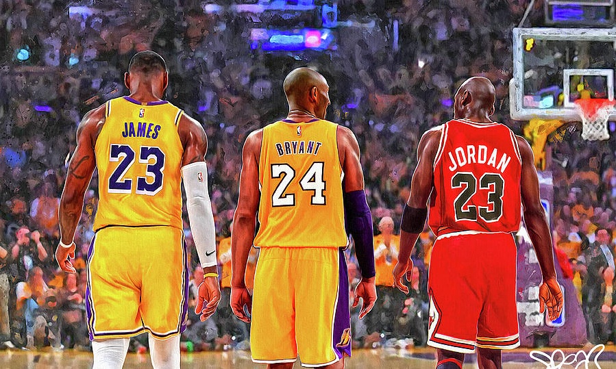 NBA: Απίθανο γκράφιτι με Τζόρνταν, Κόμπι και Λεμπρόν (photos)