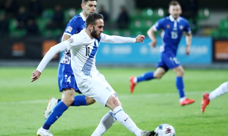 Μολδαβία-Ελλάδα: Η γκολάρα του Φορτούνη (photos+video)