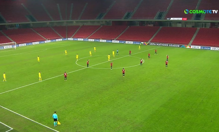 Nations League: Το γκολ της χρονιάς από τη σέντρα το Καζακστάν κόντρα στην Αλβανία (videos)