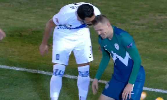 Ελλάδα-Σλοβενία: Η ένταση με Τζαβέλλα-Ίλισιτς (video)