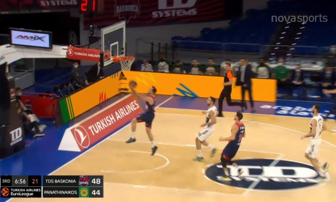 Μπασκόνια - Παναθηναϊκός ΟΠΑΠ: Το blooper του Ντράγκιτς (video)