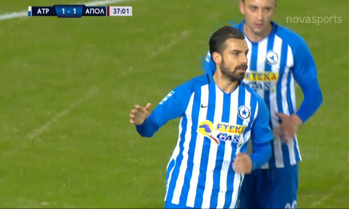 Ατρόμητος-Απόλλων Σμύρνης: Απάντηση Μανούσου από την άσπρη βούλα (video)