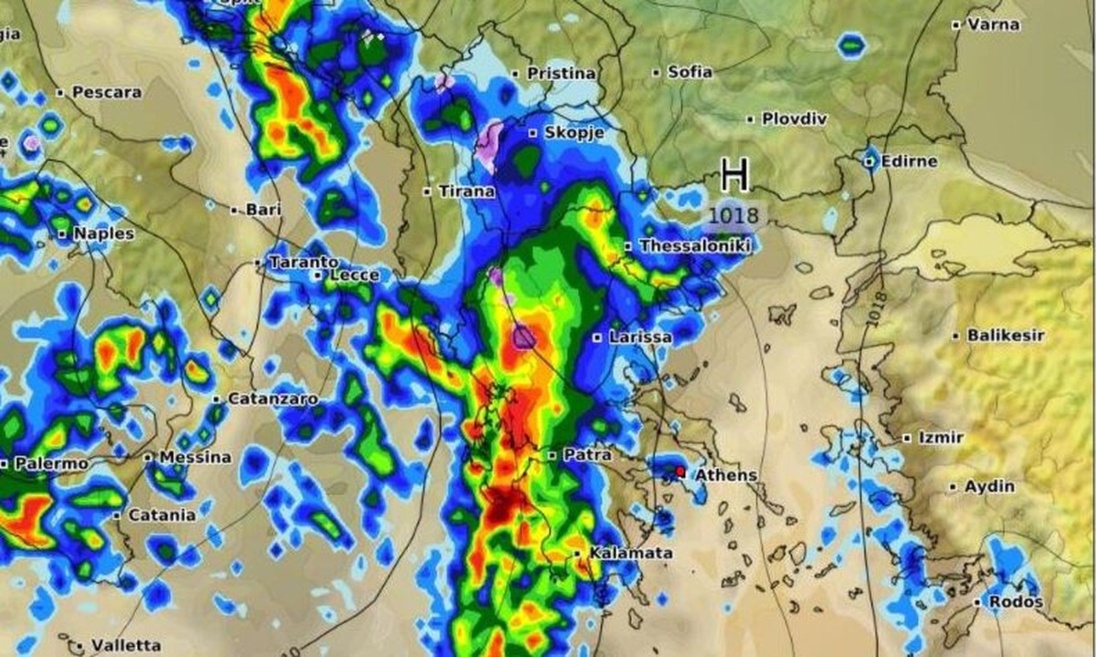 Καιρός: Καρέ - καρέ η τάση για την κακοκαιρία του ερχόμενου Σαββατοκύριακου (Vid)