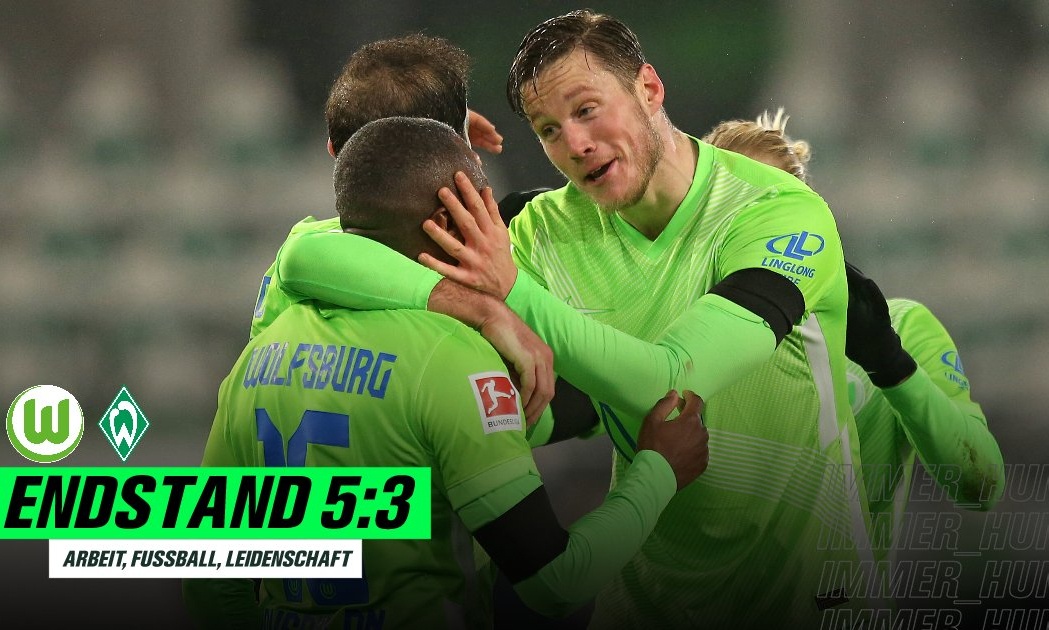 Bundesliga: Ξέσπασαν οι «λύκοι» με πεντάρα (video)