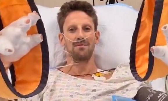 Formula 1: Το συγκλονιστικό «ευχαριστώ» του Γκροζιάν (video)