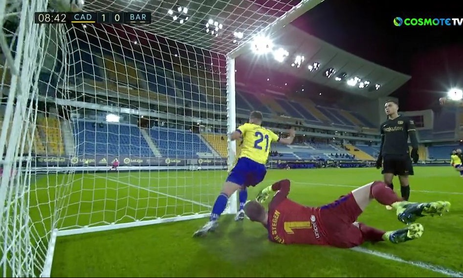La Liga: Η Κάντιθ σόκαρε νωρίς την Μπαρτσελόνα! (video)