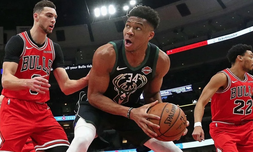 NBA: Η απίθανη παρουσίαση των Μπουλς για τους Μπακς (video+photos)