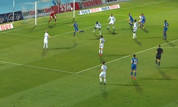 ΠΑΣ Γιάννινα-Λαμία: Το γκολ του Ελευθεριάδη