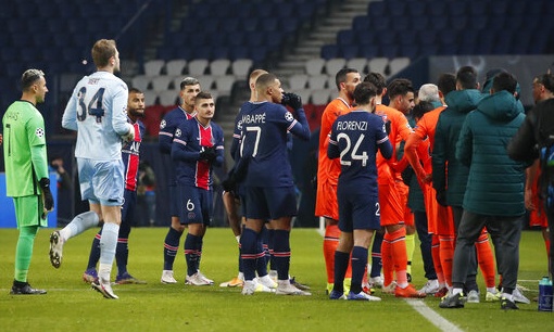 Champions League: Διεκόπη οριστικά το Παρί-Μπασακσεχίρ - Έξαλλοι οι Τούρκοι, παρέμβαση Ερντογάν