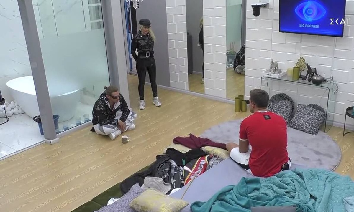 Big Brother: Απίστευτο σκηνικό - Το ενδιαφέρον της Άννας Μαρίας για το… μέγεθος του Πυργίδη (vid)