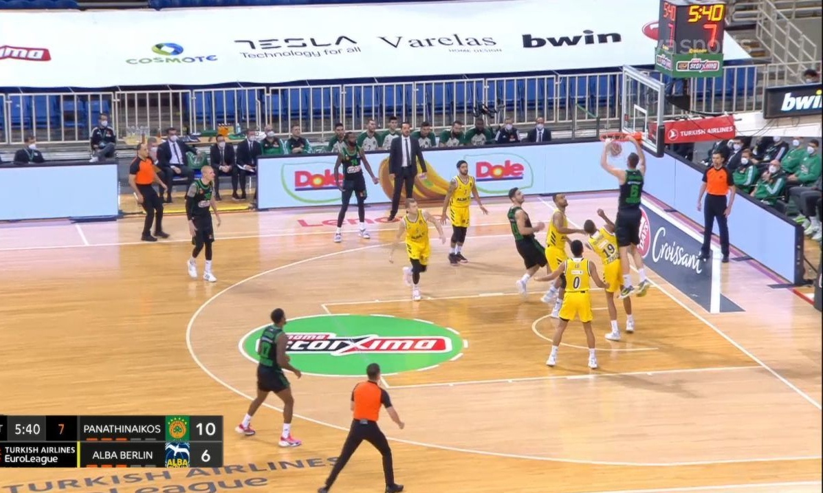 Παναθηναϊκός ΟΠΑΠ-Άλμπα: Γιώργος Παπαγιάννης, ο κυρίαρχος των αιθέρων (video+photos)