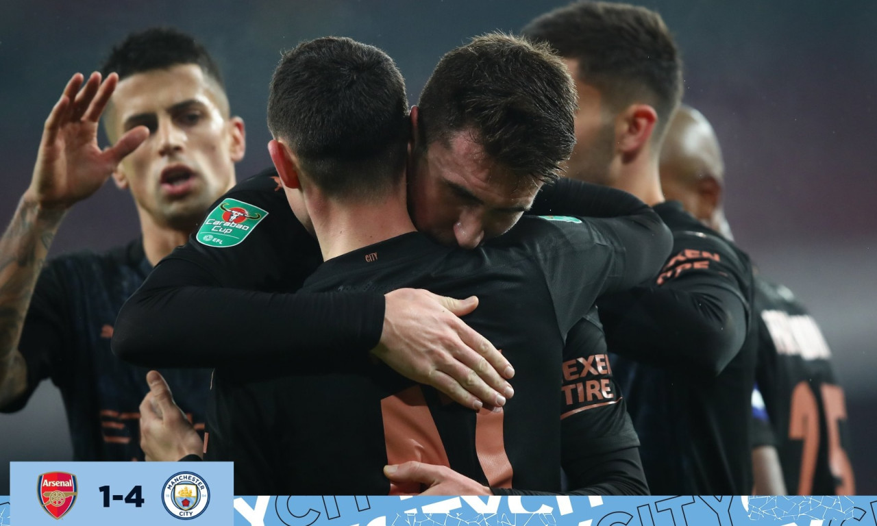 League Cup: Πάρτι της Σίτι στο Λονδίνο και τεσσάρα στην Άρσεναλ! (video)