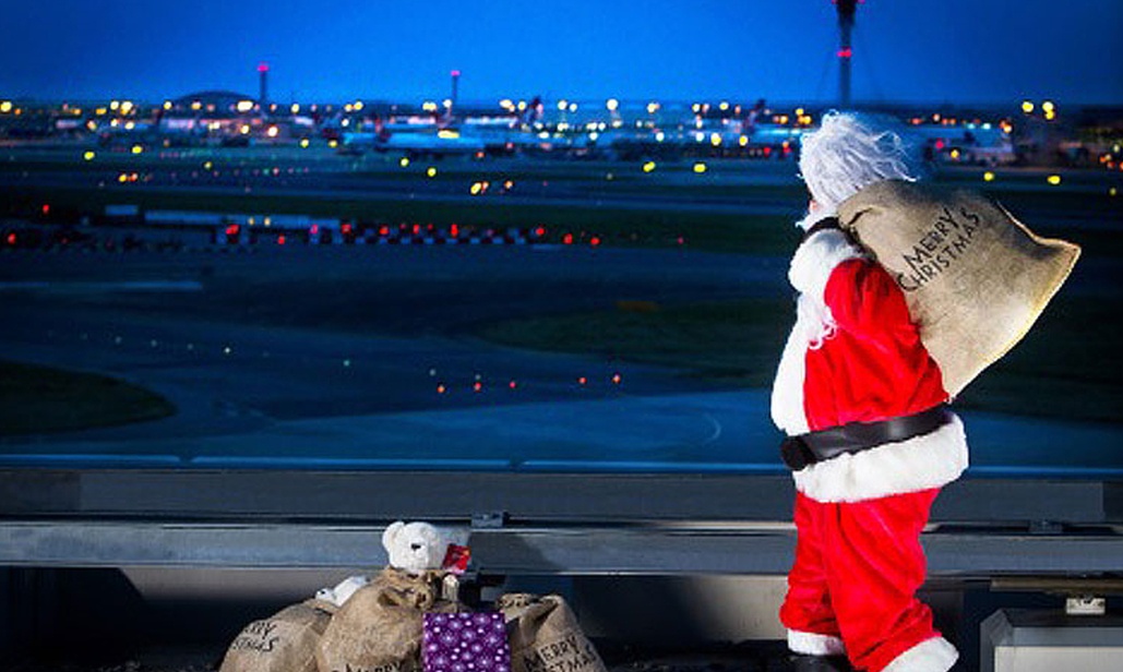 Το να δουλεύεις Χριστούγεννα στο αεροδρόμιο έχει την δική του ξεχωριστή εμπειρία