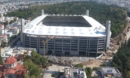 ΑΕΚ: Παίρνουν μορφή τα δύο κτίρια στην «Αγιά Σοφιά» (photo)