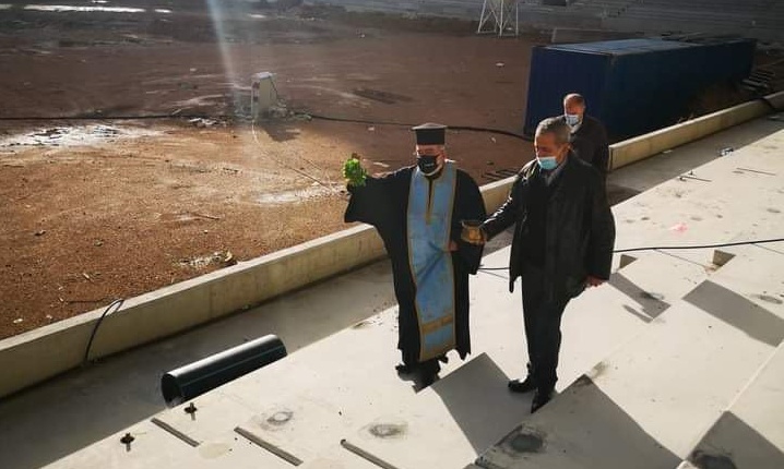 ΑΕΚ: Αγιασμός στην «ΟΠΑΠ Arena – Αγιά Σοφιά» (photos)