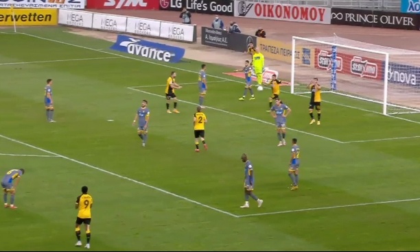 ΑΕΚ-Παναιτωλικός: Το γκολ του Γαλανόπουλου (video)