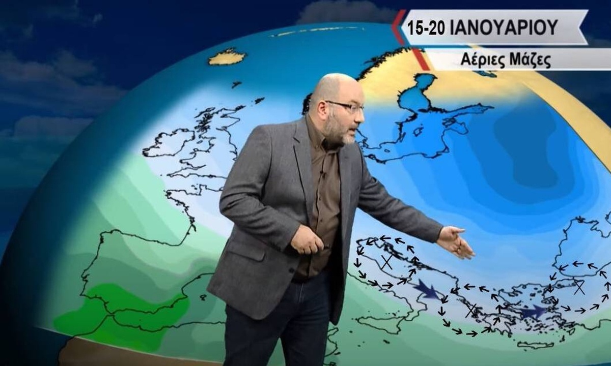 Καιρός - Αρναούτογλου: Προσεχώς η... ανασύνταξη του χειμώνα! Πού θα χιονίσει;
