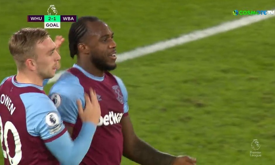 Premier League: Τρίτη σερί νίκη η Γουέστ Χαμ